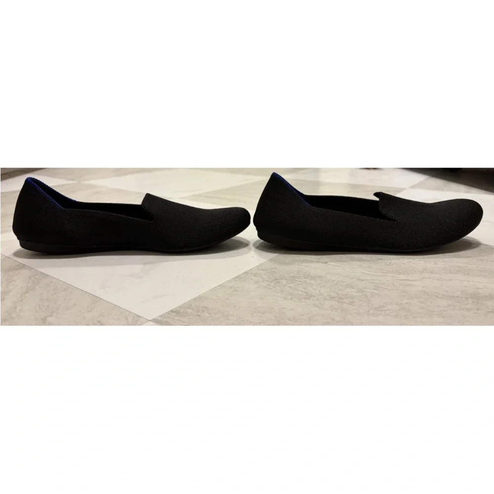 Rothy's The Loafer Black Slip On Size 6 - Picture 4 of 6